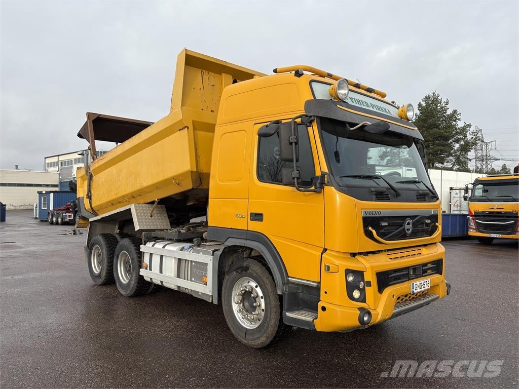 Volvo FMX500 6x4 شاحنات قلابة