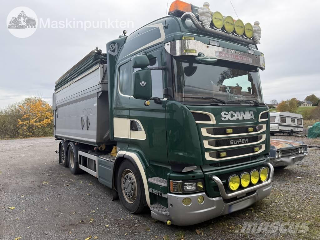 Scania R 580 شاحنات قلابة