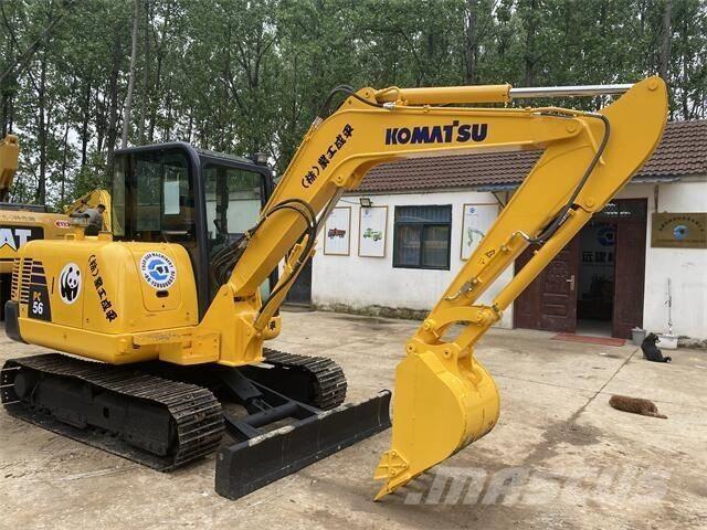 Komatsu PC56-7 حفارات صغيرة أقل من 7 طن (حفارات صغيرة)