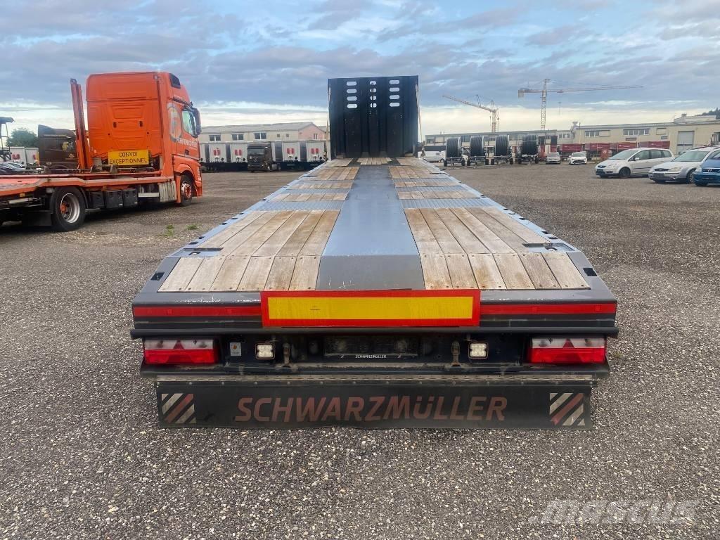 Schwarzmüller RH100 نصف مقطورة مسطحة منخفضة