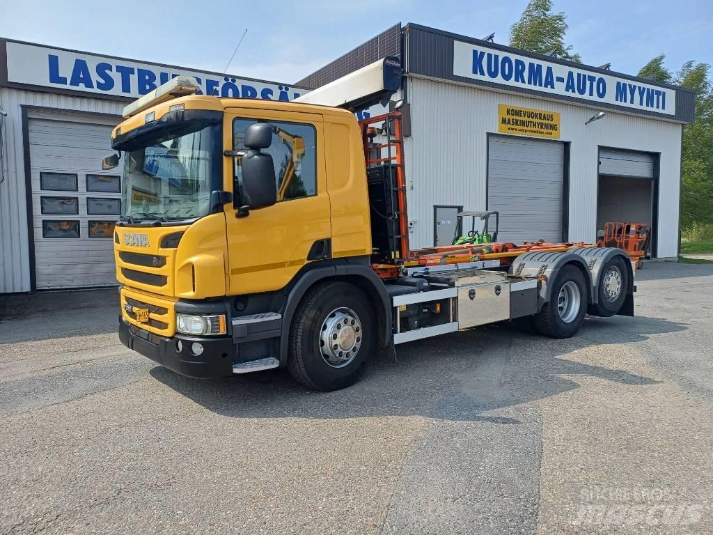 Scania P 370 شاحنات الرافعات الخطافية