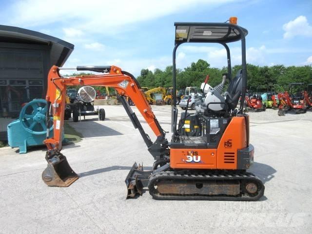 Hitachi ZX19 U-6 حفارات صغيرة أقل من 7 طن (حفارات صغيرة)