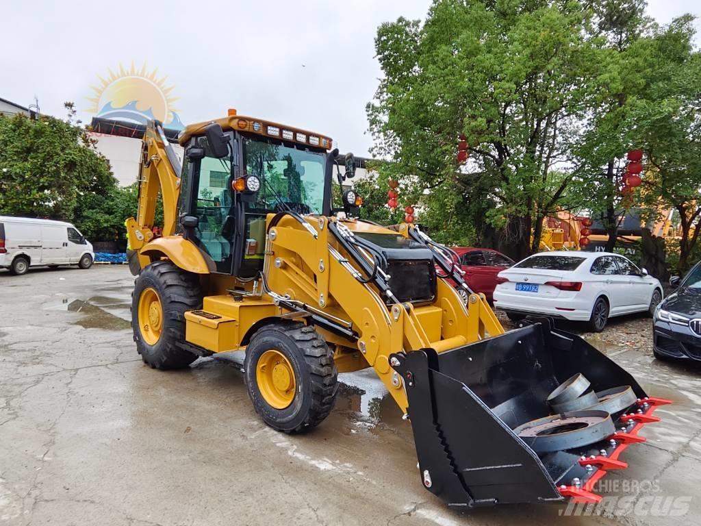 CAT 420 F لوادر ذات جرافات عكسية