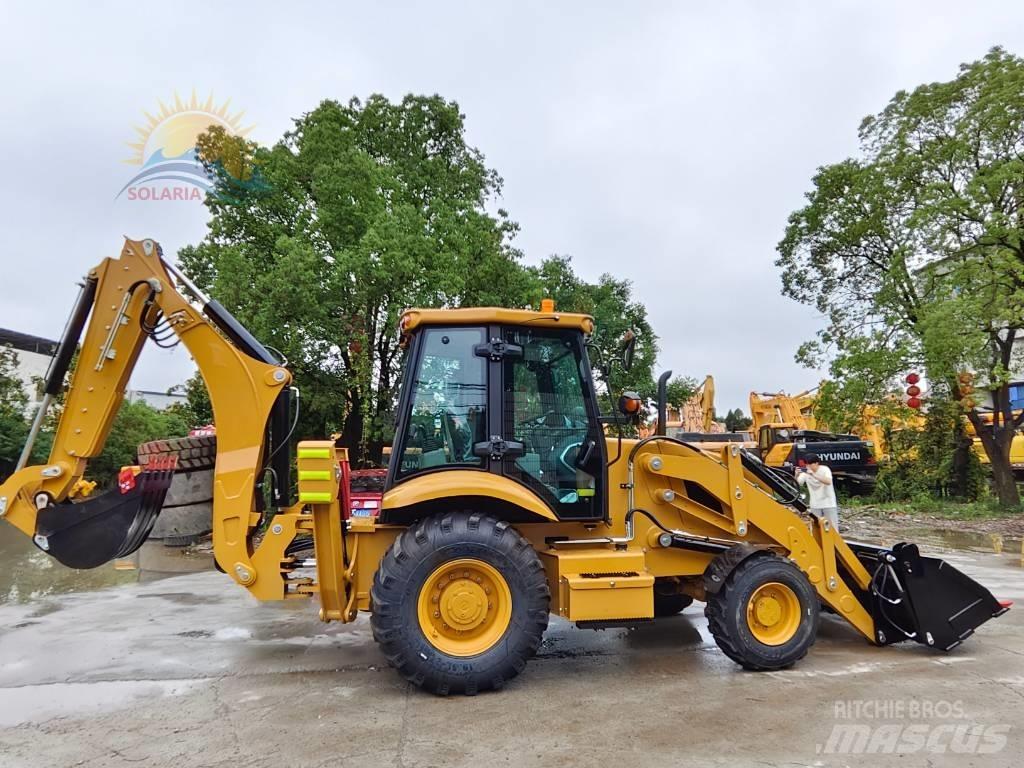 CAT 420 F لوادر ذات جرافات عكسية