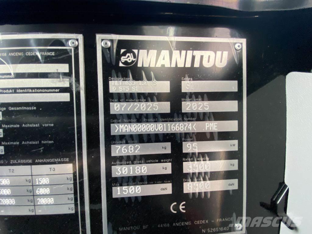 Manitou MLT635 مناولات متداخلة