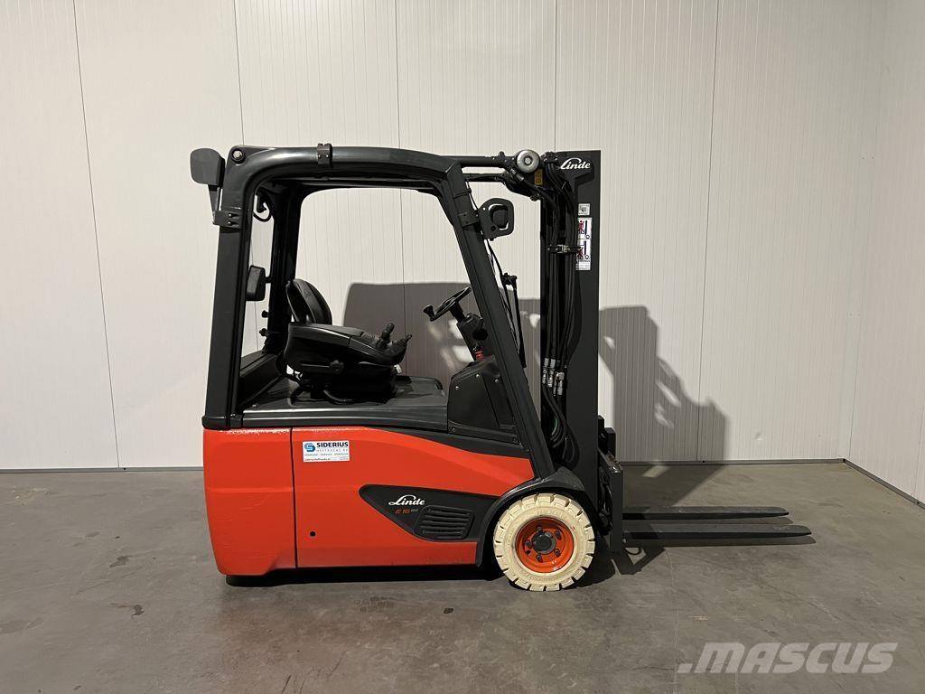 Linde E16-02 شاحنات ذات رافعات شوكية تعمل بالكهرباء