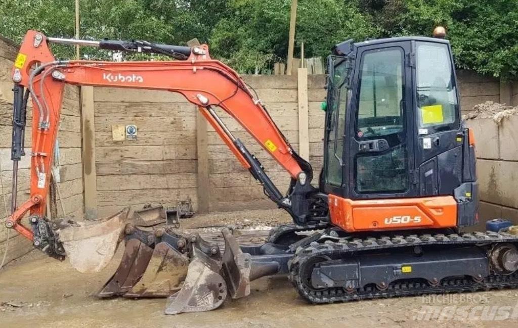 Kubota U 50 حفارات صغيرة أقل من 7 طن (حفارات صغيرة)