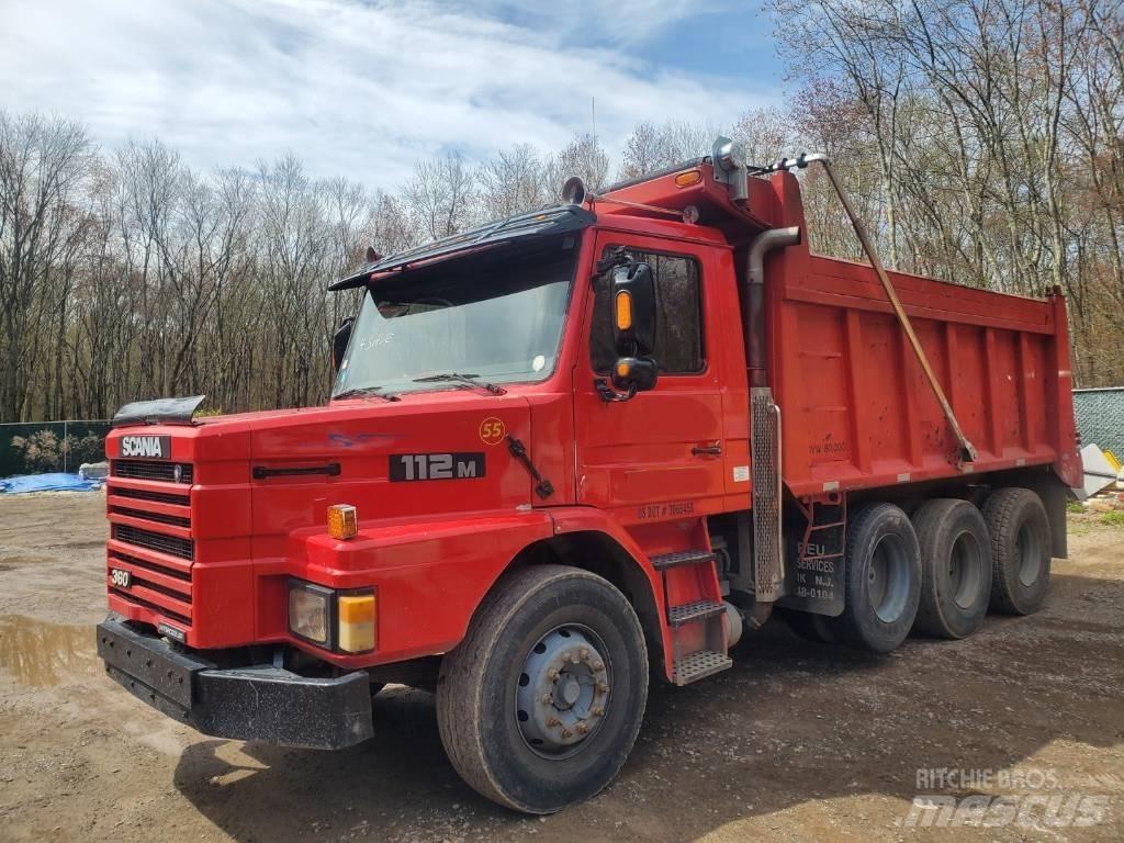 Scania 112 - Tri Axle شاحنات قلابة
