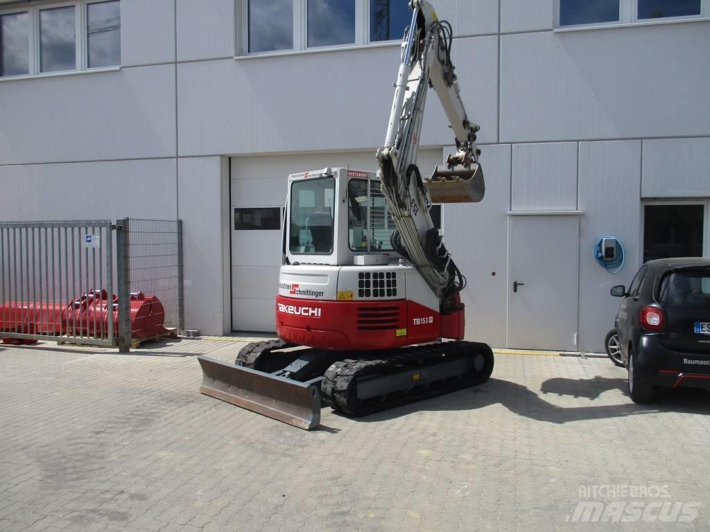 Takeuchi TB 153 FR حفارات صغيرة أقل من 7 طن (حفارات صغيرة)