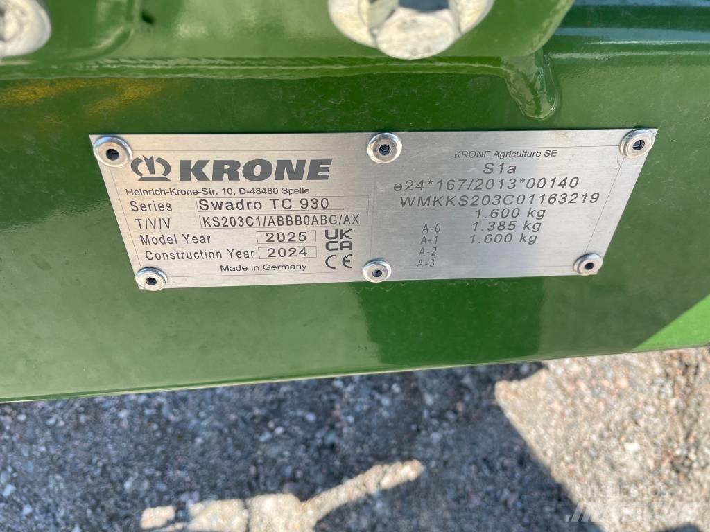Krone TC 930 Plus محشات