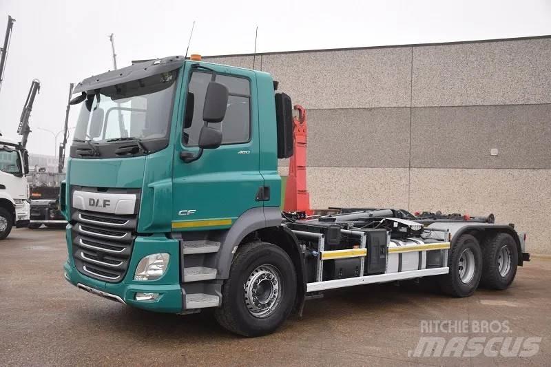 DAF CF 480 شاحنات الرافعات الخطافية