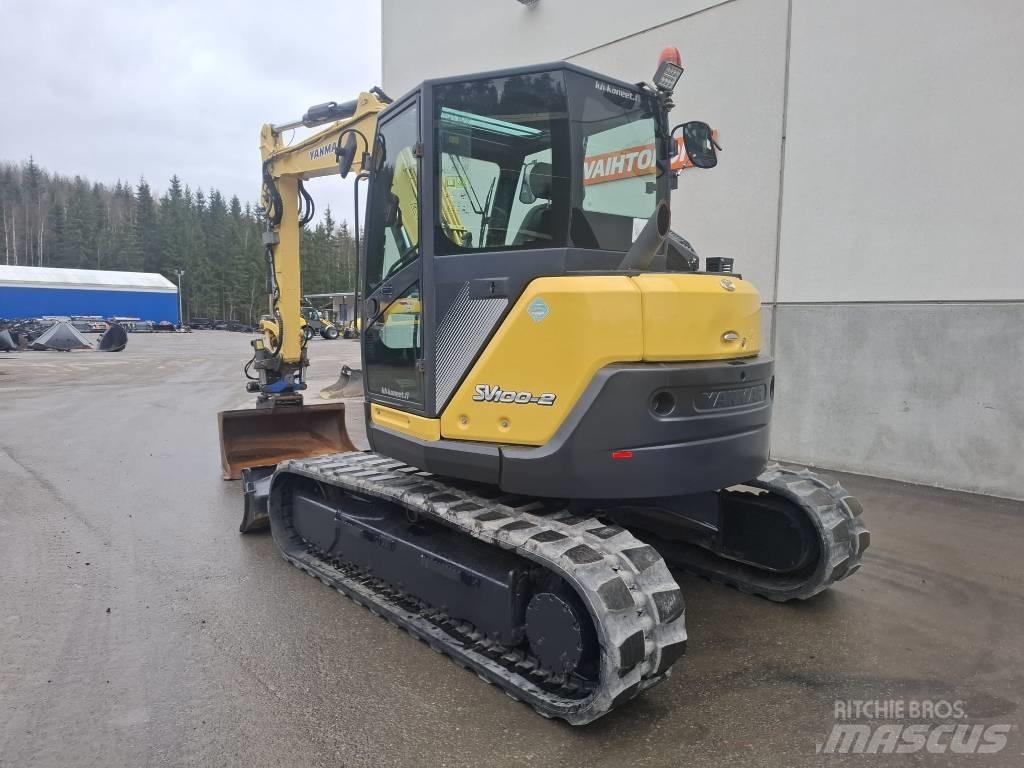 Yanmar SV 100-2A حفارات وسط 7 طن - 12 طن