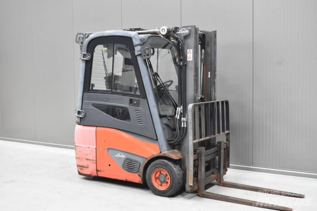 Linde E 16 C - 02 شاحنات ذات رافعات شوكية تعمل بالكهرباء