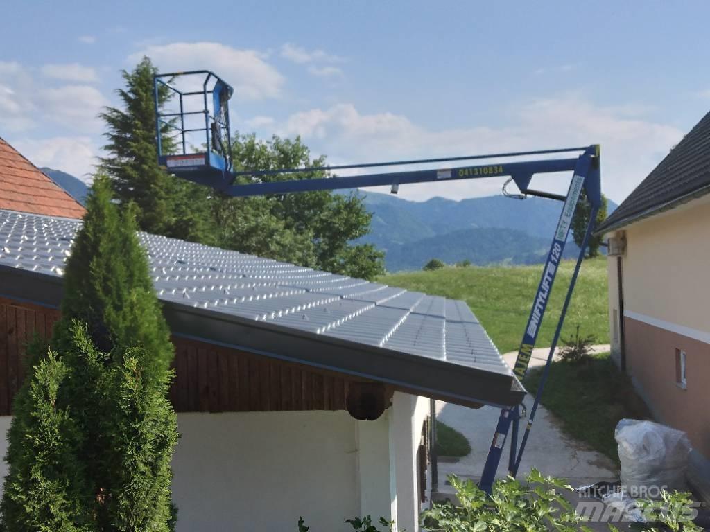 Niftylift 120HDE المنصات الهوائية المثبتة على مقطورة