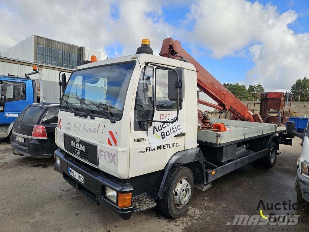 MAN 8.103 المنصات الهوائية المثبتة على شاحنة