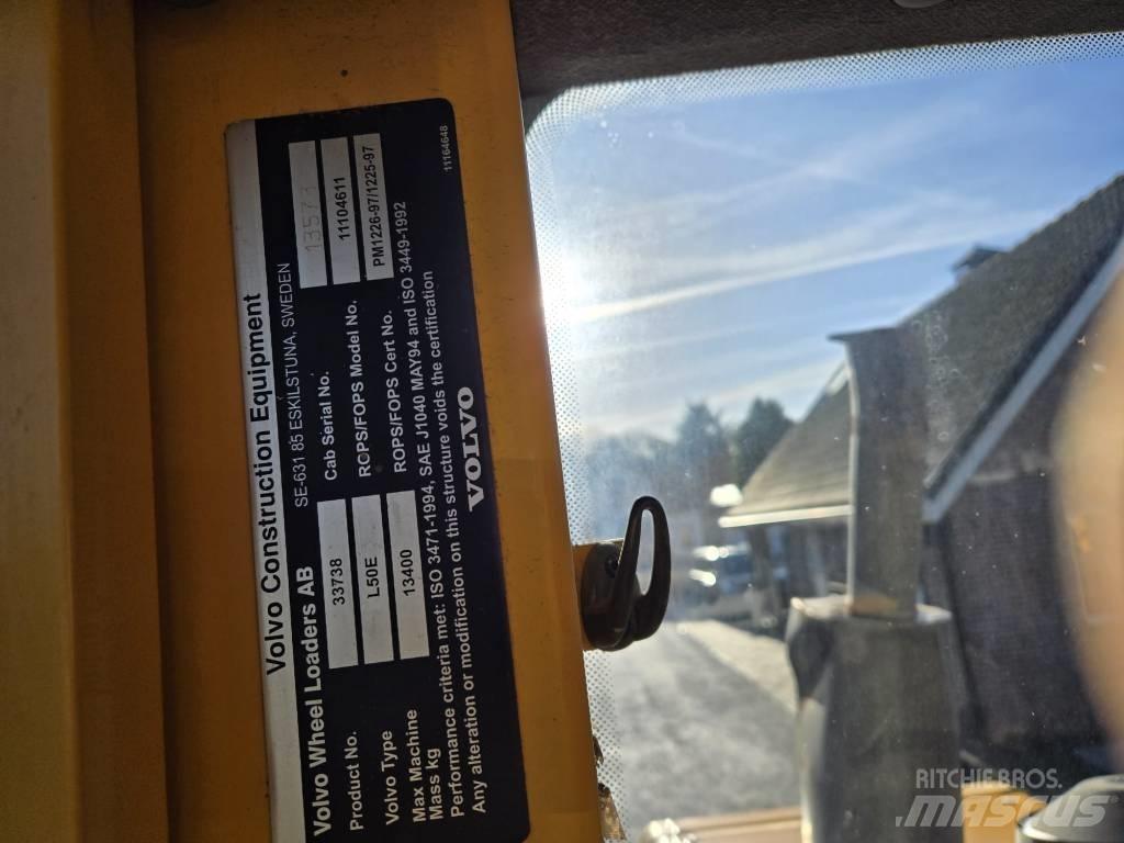 Volvo L 50 E لوادر بعجل