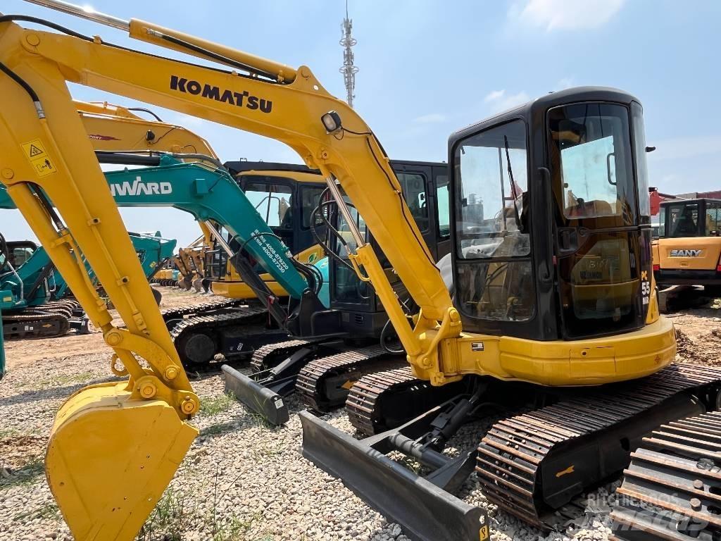 Komatsu PC 55 حفارات صغيرة أقل من 7 طن (حفارات صغيرة)