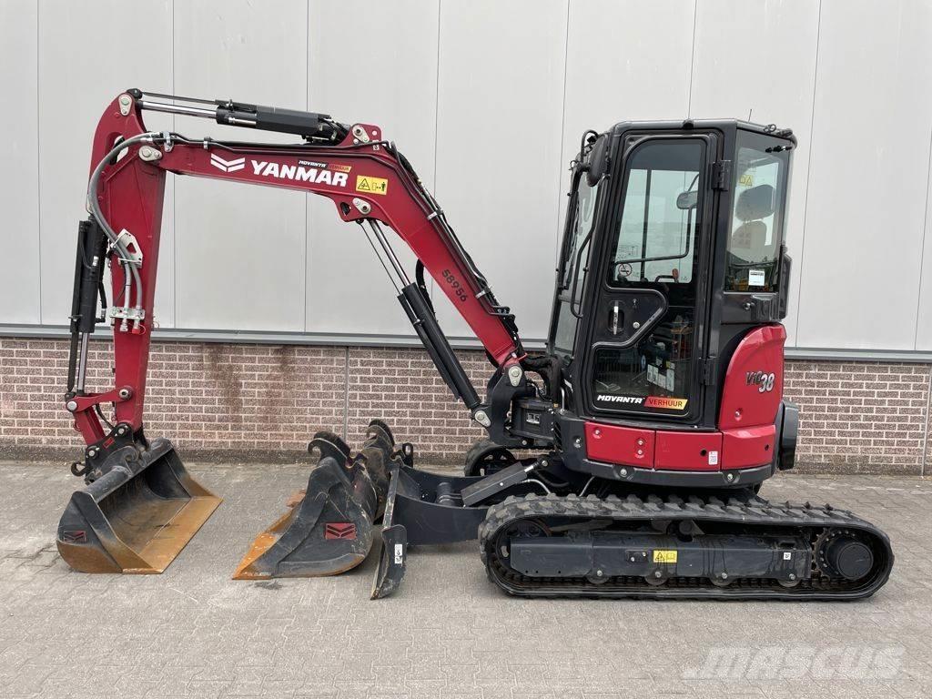 Yanmar VIO38-6 حفارات صغيرة أقل من 7 طن (حفارات صغيرة)