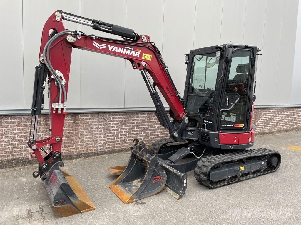 Yanmar VIO38-6 حفارات صغيرة أقل من 7 طن (حفارات صغيرة)