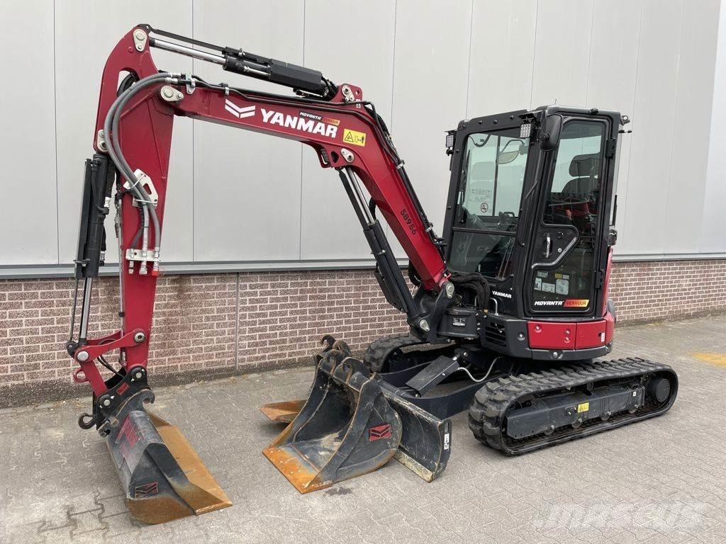 Yanmar VIO38-6 حفارات صغيرة أقل من 7 طن (حفارات صغيرة)