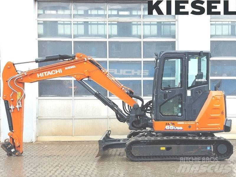 Hitachi ZX 65 USB-6 حفارات صغيرة أقل من 7 طن (حفارات صغيرة)