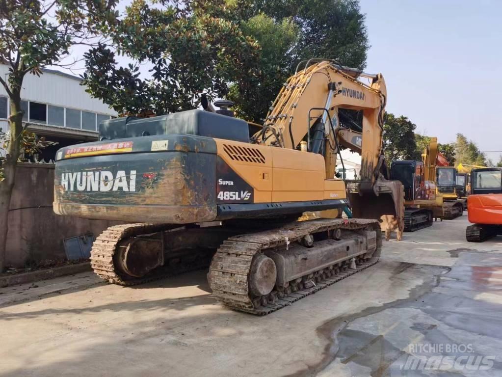 Hyundai R485LVS حفارات زحافة