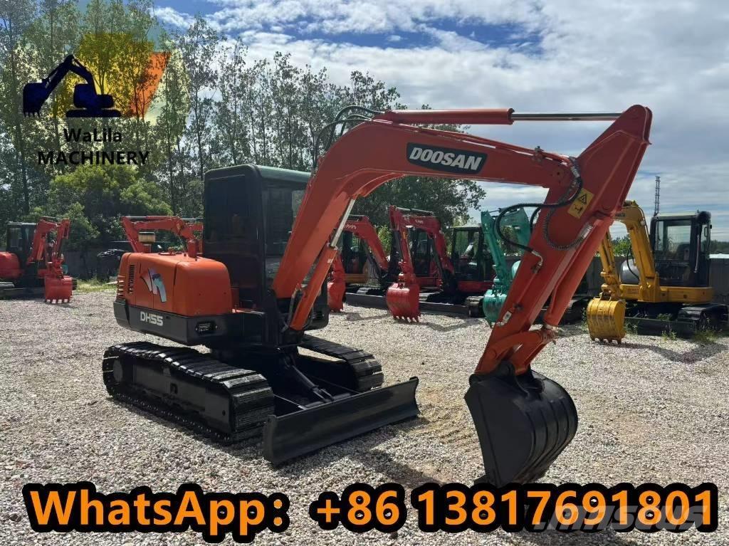 Doosan DH 55 حفارات صغيرة أقل من 7 طن (حفارات صغيرة)