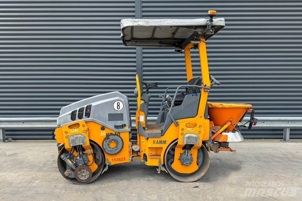 Hamm HD 10 VV مداحل ثنائية الاسطوانة