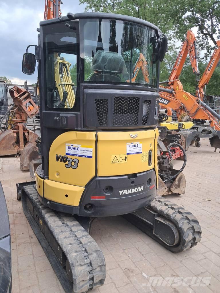 Yanmar Vio 33 حفارات صغيرة أقل من 7 طن (حفارات صغيرة)