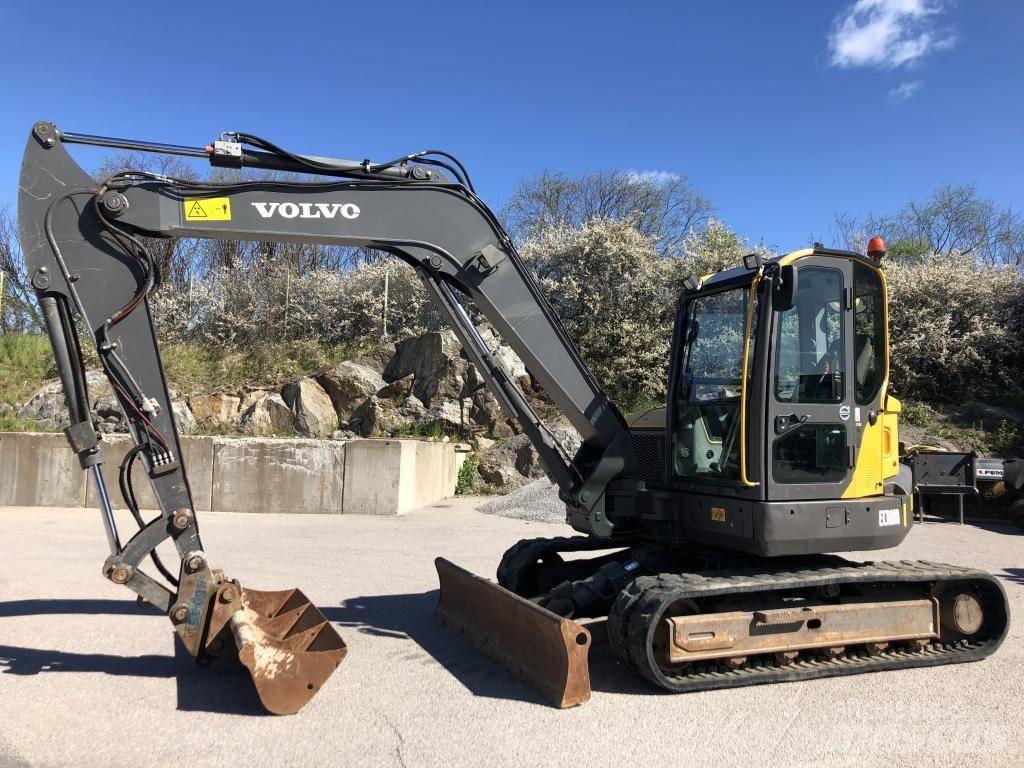 Volvo ECR 88 D حفارات وسط 7 طن - 12 طن