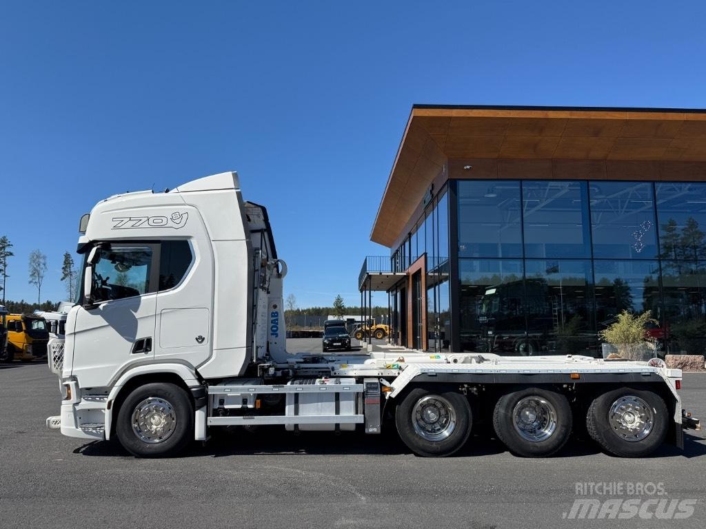 Scania R 770 شاحنات الرافعات الخطافية