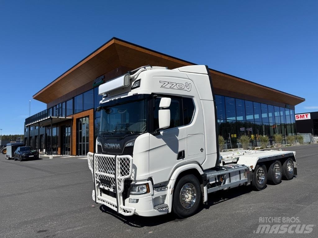 Scania R 770 شاحنات الرافعات الخطافية