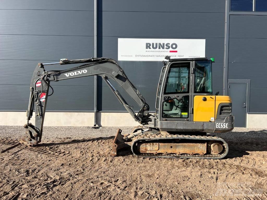 Volvo EC 55 C حفارات صغيرة أقل من 7 طن (حفارات صغيرة)