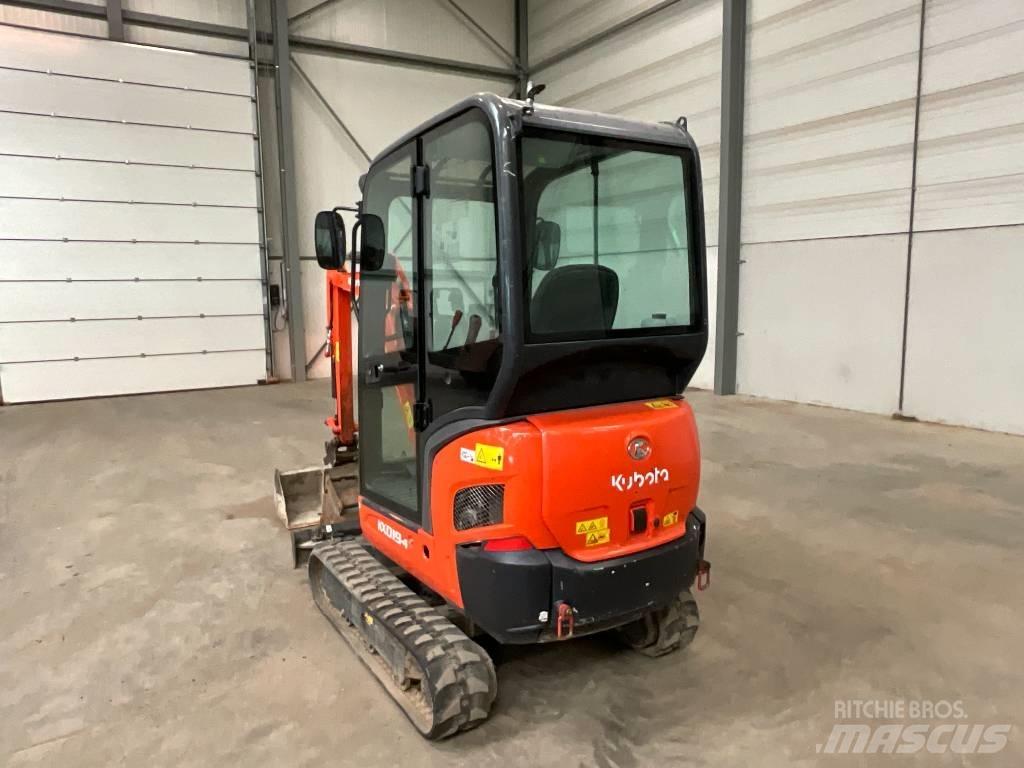 Kubota KX 019-4 حفارات صغيرة أقل من 7 طن (حفارات صغيرة)