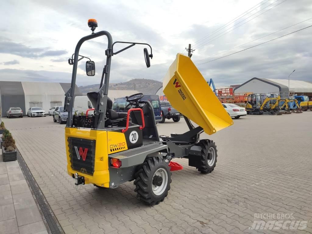 Wacker Neuson DW 20 عربات نقل قلابة للمواقع