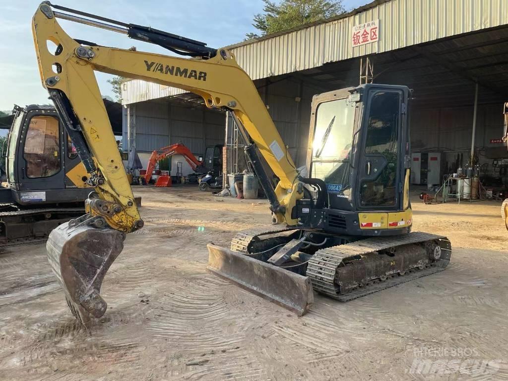 Yanmar Vio 55-6 A حفارات صغيرة أقل من 7 طن (حفارات صغيرة)
