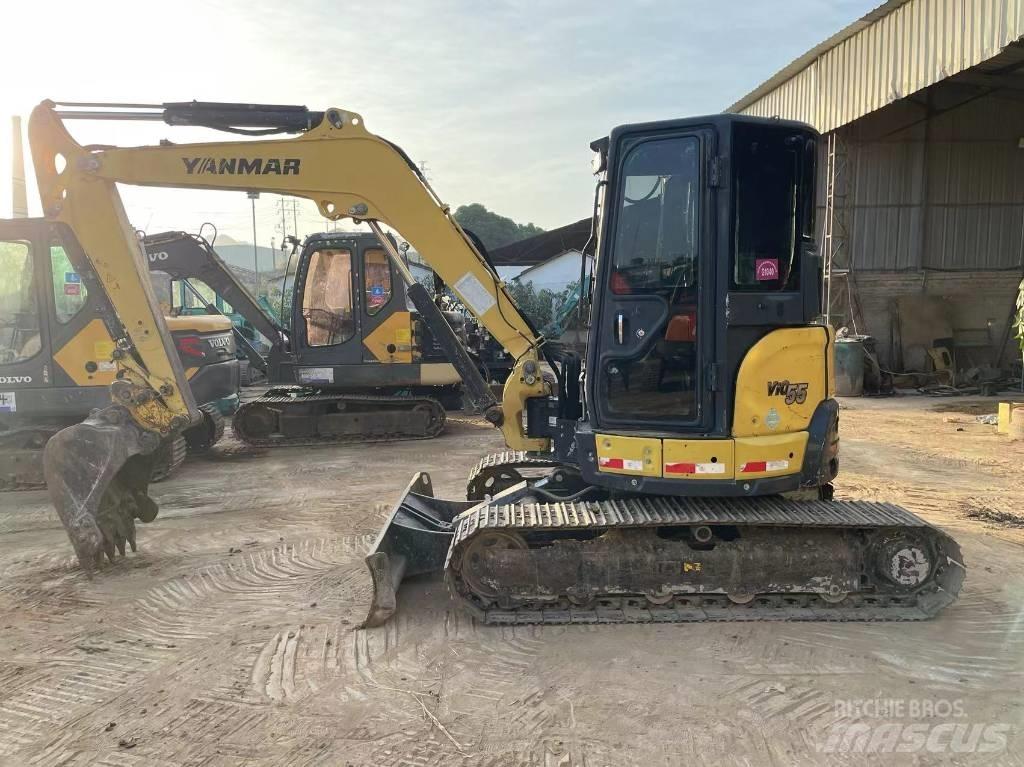 Yanmar Vio 55-6 A حفارات صغيرة أقل من 7 طن (حفارات صغيرة)