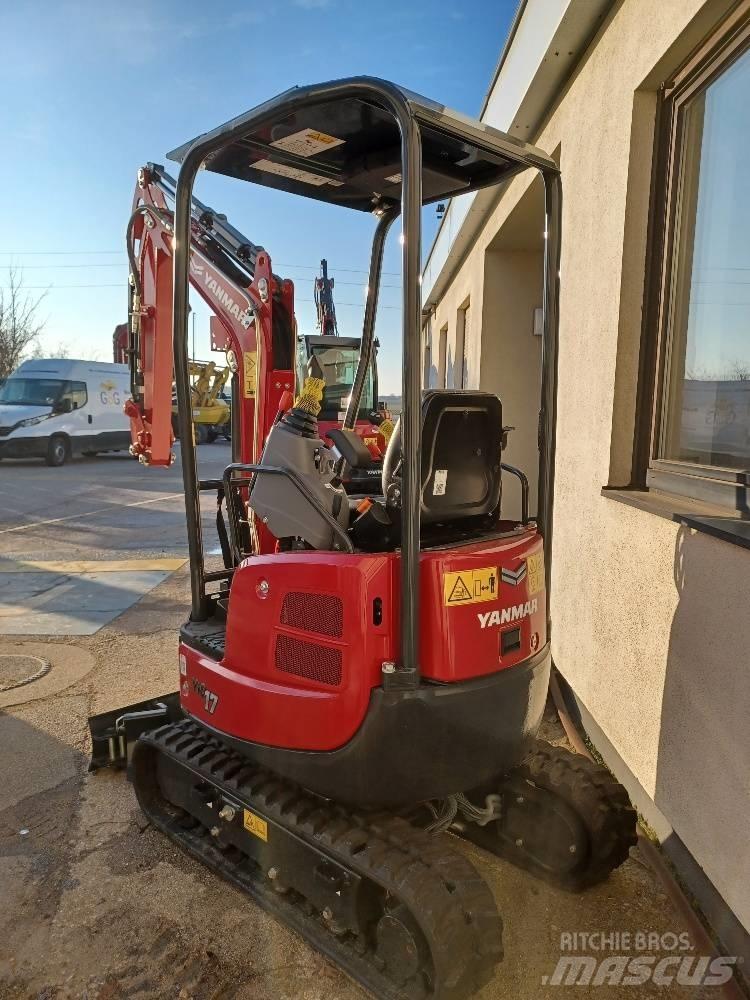 Yanmar Vio 17 U حفارات صغيرة أقل من 7 طن (حفارات صغيرة)