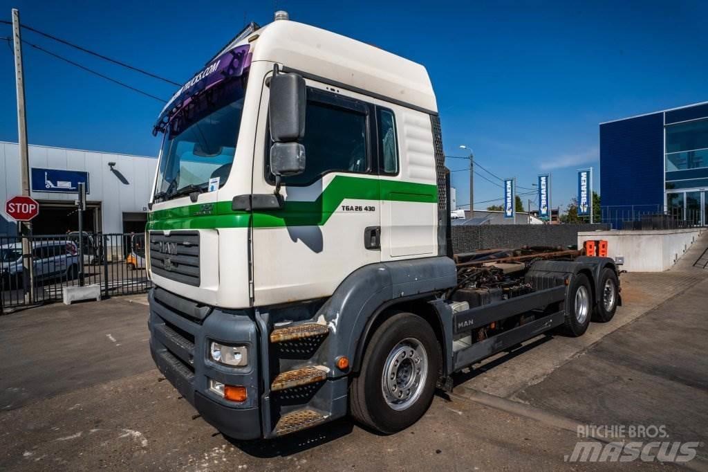 MAN TGA 26.430 LL شاحنات الرافعات الخطافية