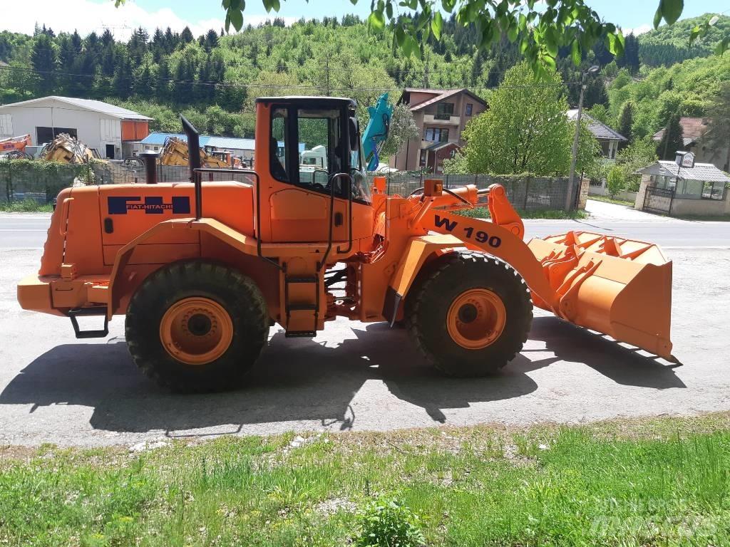 Fiat HITACHI W 190 لوادر بعجل