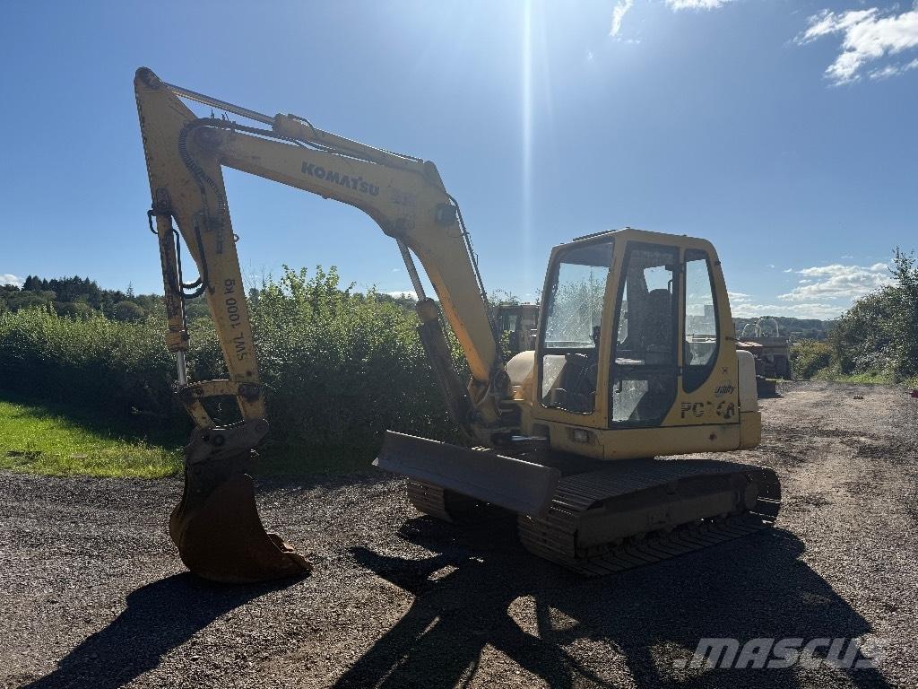 Komatsu PC 75 R-2 حفارات وسط 7 طن - 12 طن