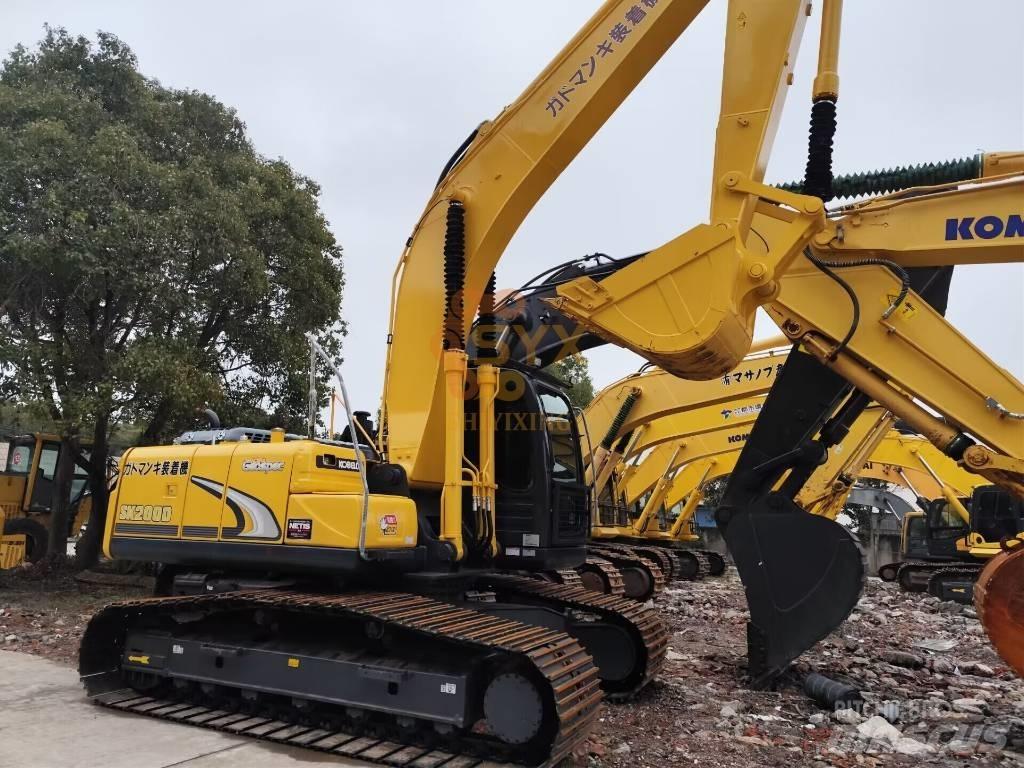 Kobelco SK 200 حفارات زحافة