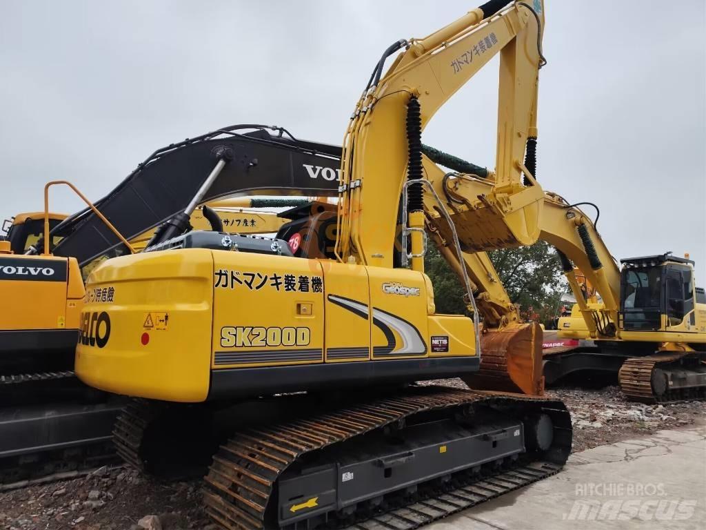 Kobelco SK 200 حفارات زحافة