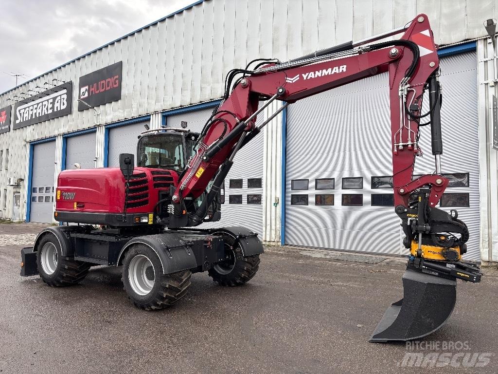 Yanmar B 110 حفارات بعجل