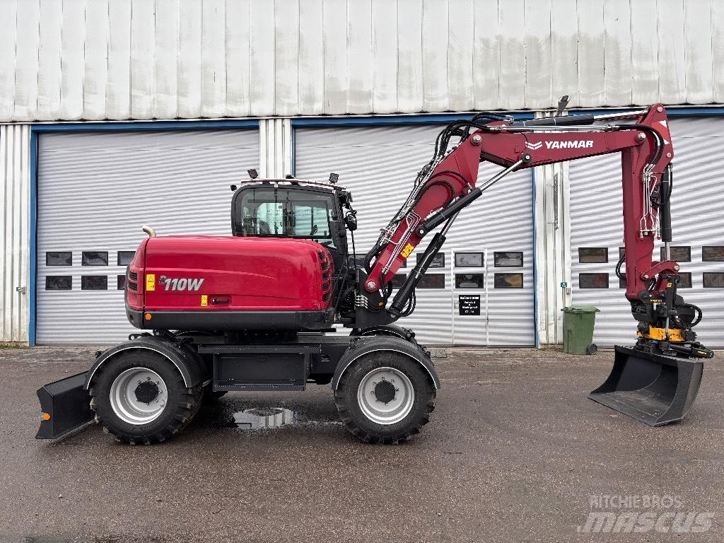 Yanmar B 110 حفارات بعجل