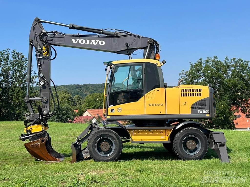 Volvo EW 160 C حفارات بعجل