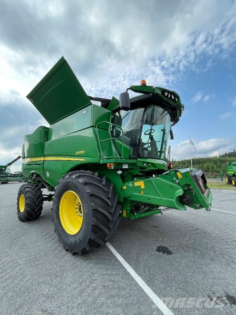 John Deere S 670 i حصادات