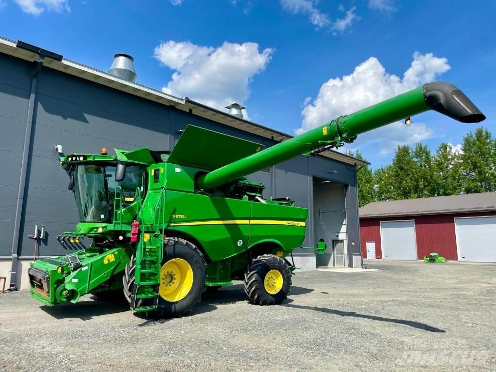 John Deere S 670 i حصادات