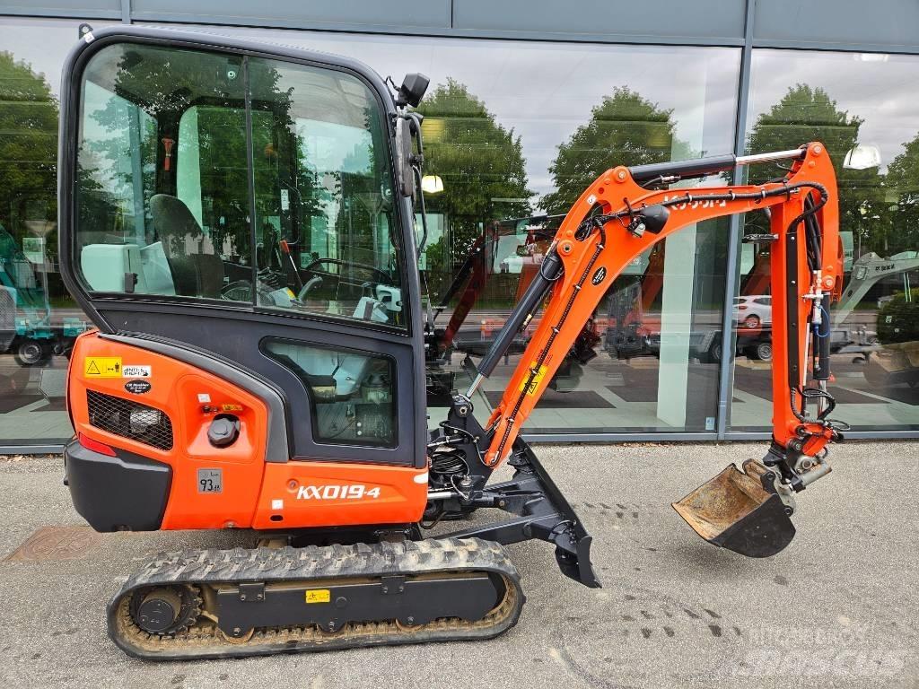 Kubota KX 019-4 حفارات صغيرة أقل من 7 طن (حفارات صغيرة)