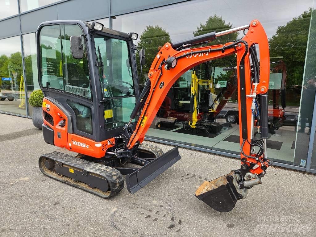 Kubota KX 019-4 حفارات صغيرة أقل من 7 طن (حفارات صغيرة)